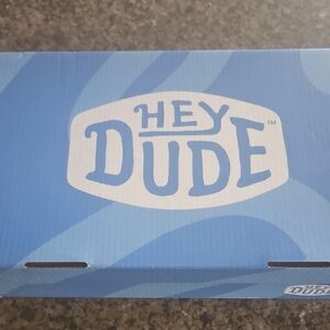 Hey Dude Light Grey Shoes Size 8